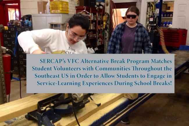 SERCAP's VFC Alternative Break Program