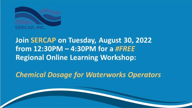 Join SERCAP for Free Online Training - 08-30-2022