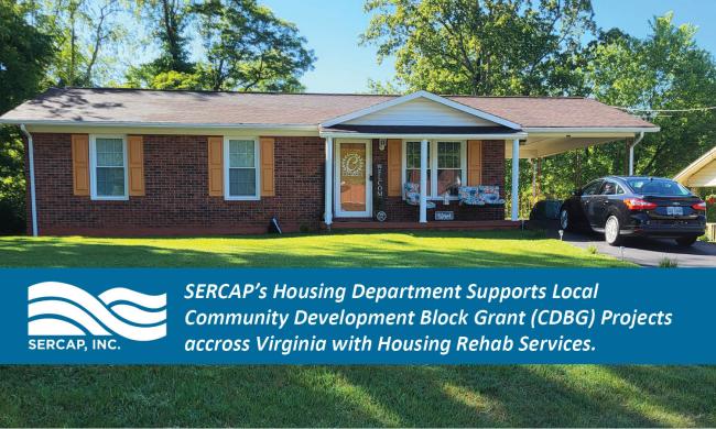 SERCAP - Web Media Graphic - CDBG Projects - in Martinsville